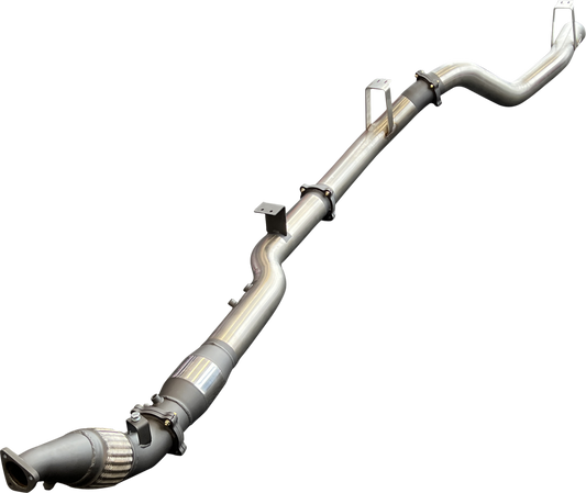 Manta | 4″ Turbo Back with Cat, No Muffler | Toyota Landcruiser VDJ76 V8 Wagon 2016–2025