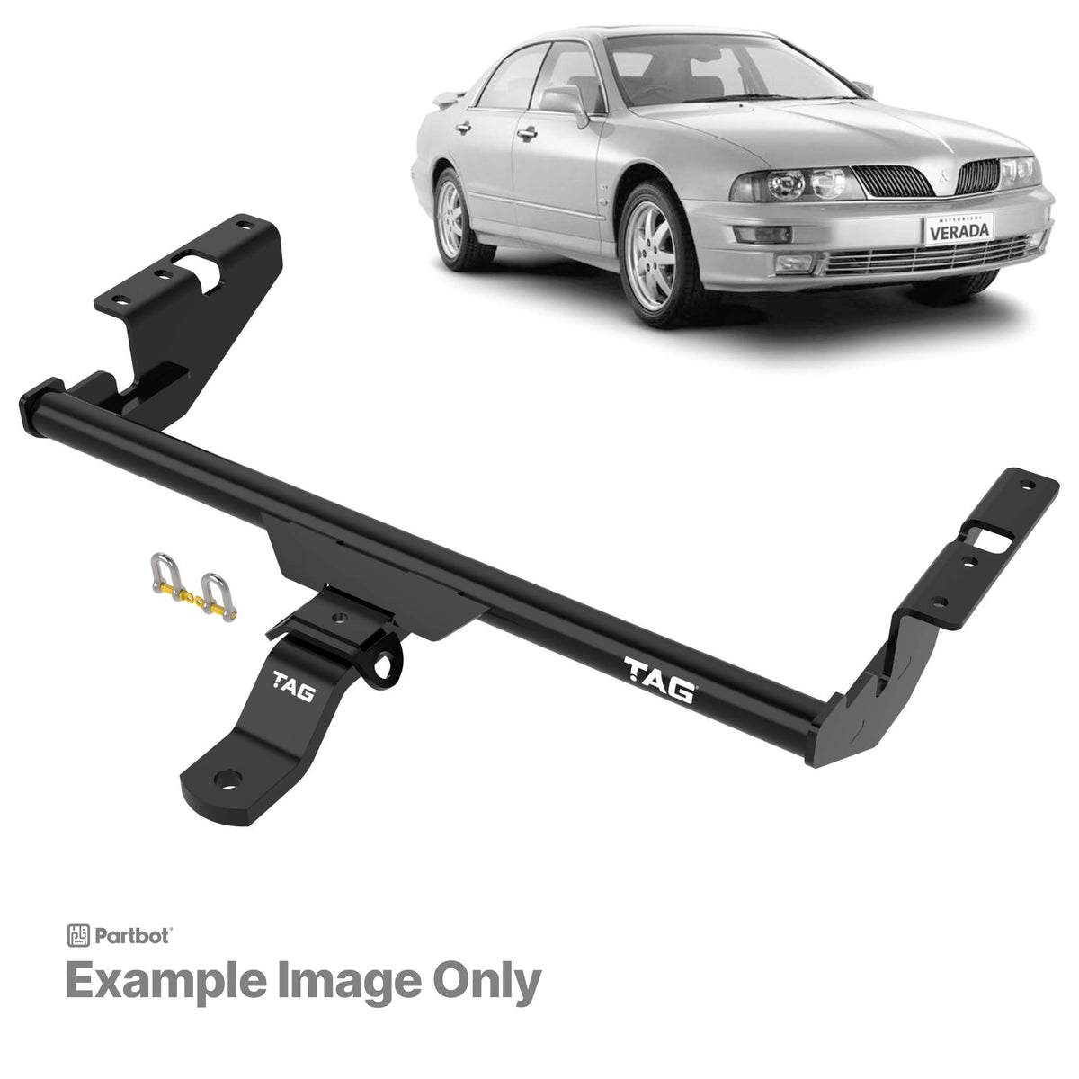 TAG Mitsubishi Verada, Magna (1997 - 2000) Standard Duty Towbar