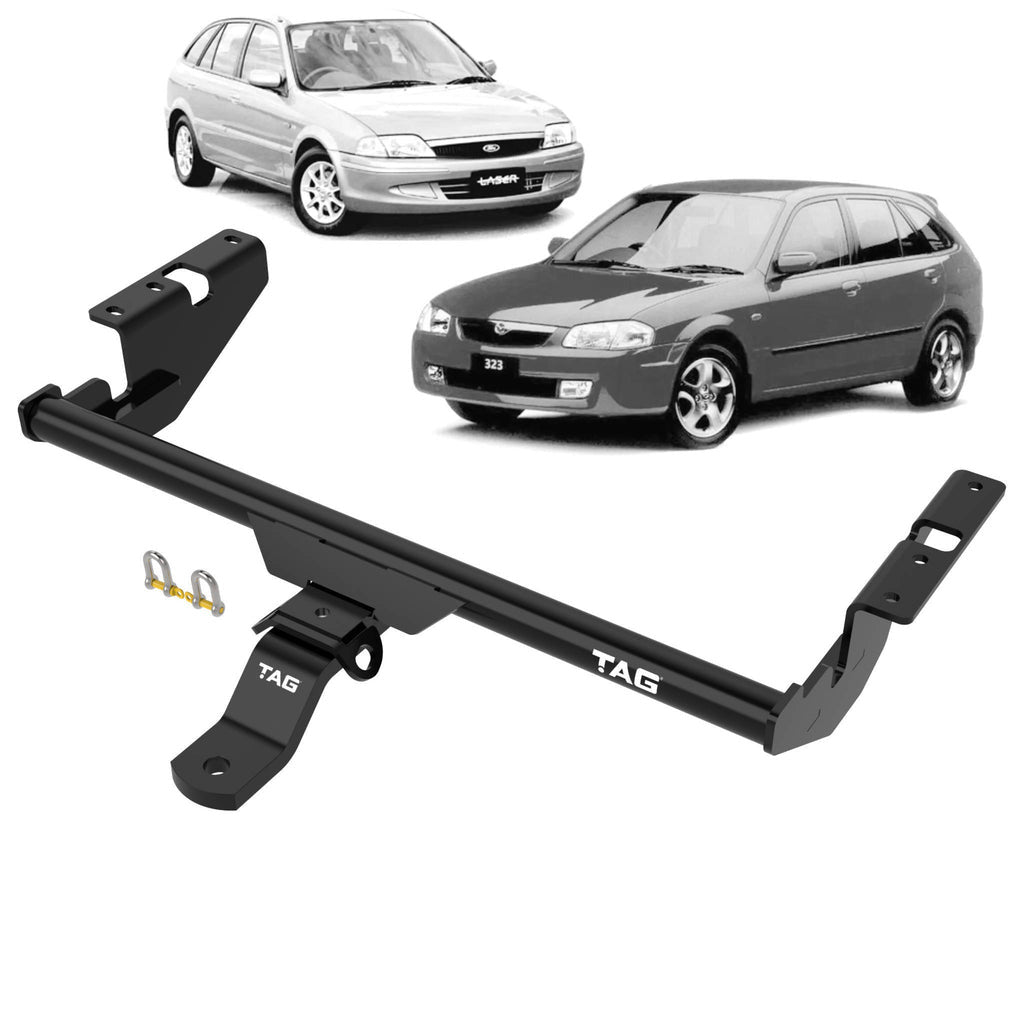 TAG - Ford Laser (1999 - 2002), Mazda 323 Astina (1998 - 2003) Standard Duty Towbar
