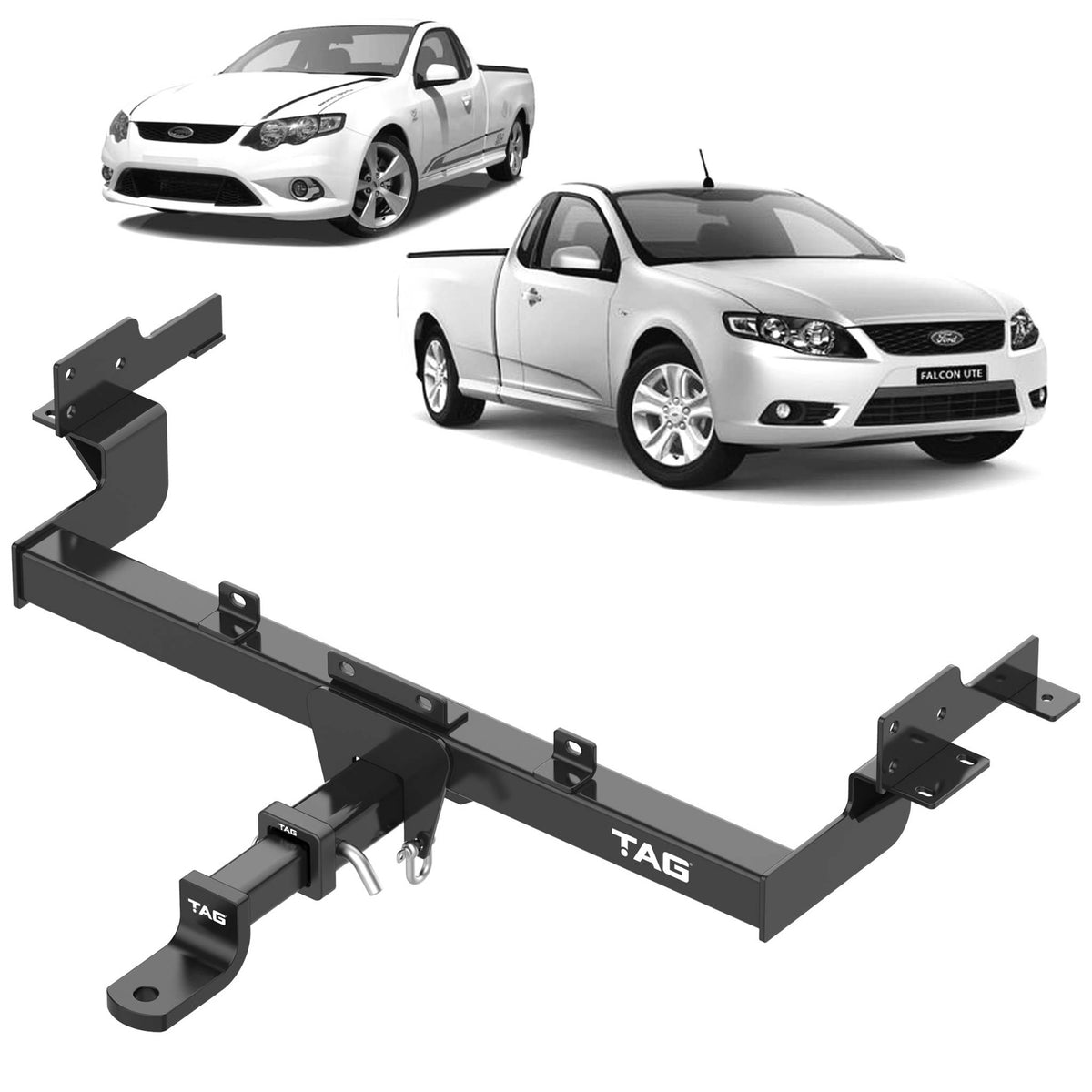 TAG Towbar Heavy Duty for Ford Falcon AU FG XR6 XR8 FPV 1999-2016 | 2300kg towing - T4F010