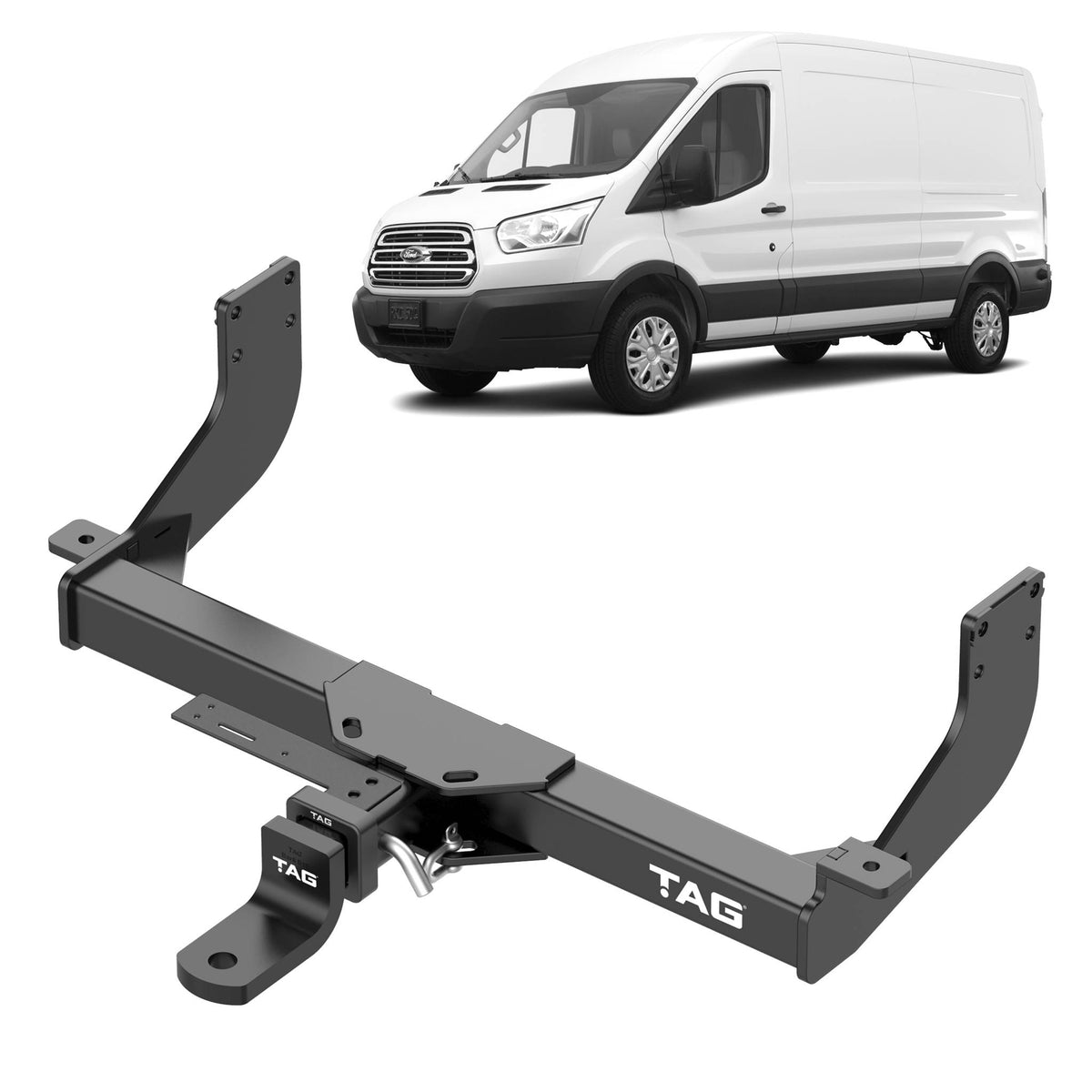 TAG Heavy Duty Towbar for Ford Transit Custom VN 2014-2023 | 2500kg towing - T4F622