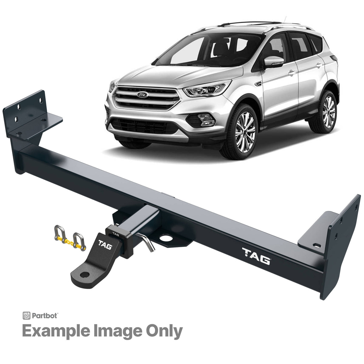 TAG Ford Escape ZG (2016 - 2020) Heavy Duty Towbar & Direct Fit Wiring Kit
