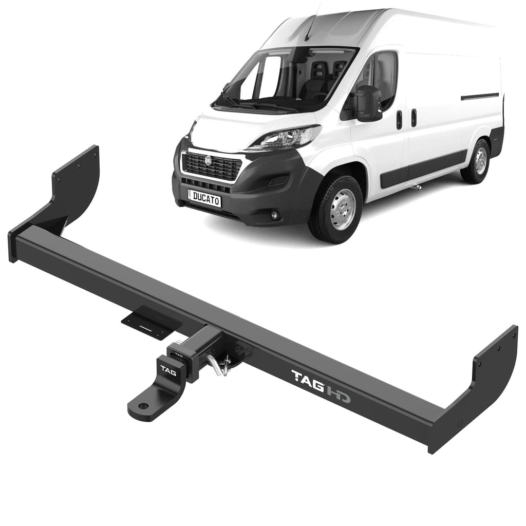TAG - Fiat Ducato Motorhome with Alko Extensions Heavy Duty Towbar