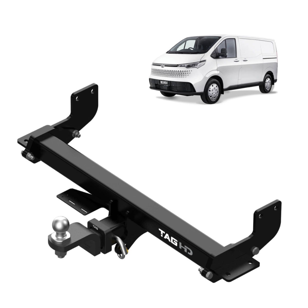 TAG Heavy Duty Towbar for LDV Deliver 7 7 & eDeliver 2024-on | 2000kg towing - T7PA22