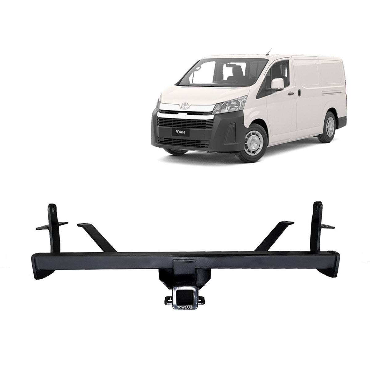 BTA Toyota Hiace LWD Van (04/2005 – 01/2019) Heavy Duty Towbar 1400/125kg Capacity