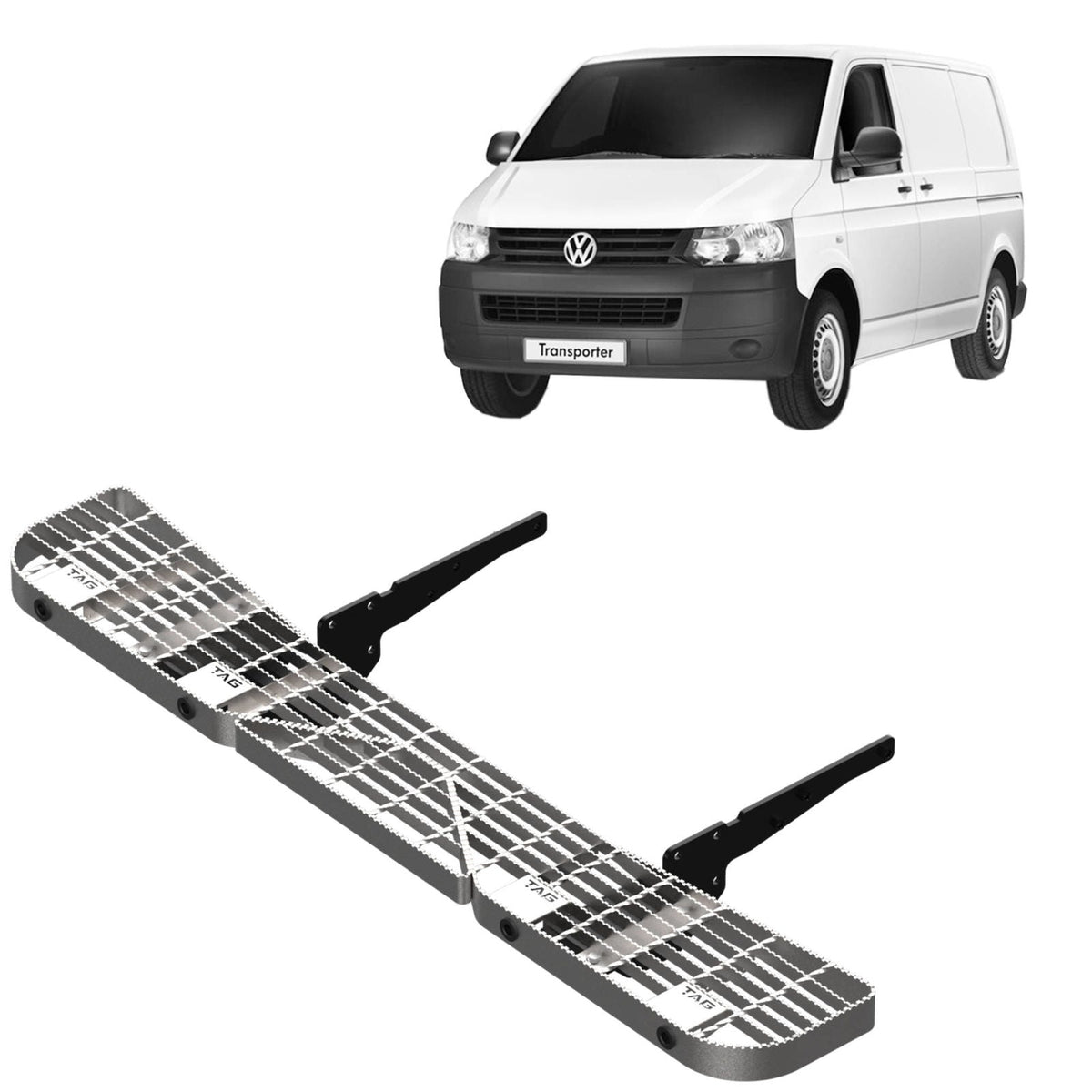 TAG - Volkswagen Transporter / Caravelle (2010 - on) Rear Step