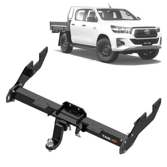 TAG Toyota Hilux (2015 - on) Models With No Rear Step Extreme Recovery Towbar & Direct Fit Wiring