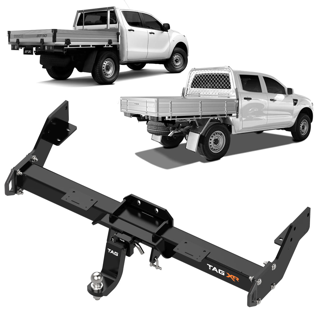 TAG - Towbar to suit Ford Ranger (2011 - 2022), Mazda BT-50 (2011 - 2020) 4x4 Recovery Towbar