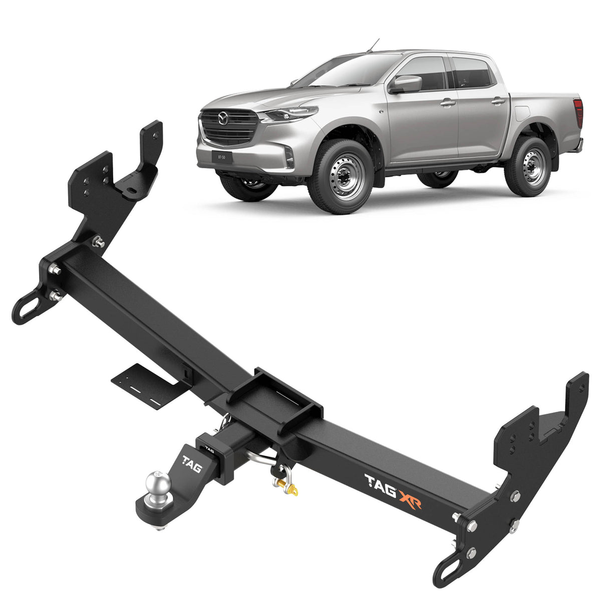 TAG Isuzu D-Max (2020 - on), Mazda BT-50 (2020 - on) Styleside 4x4 Recovery Towbar