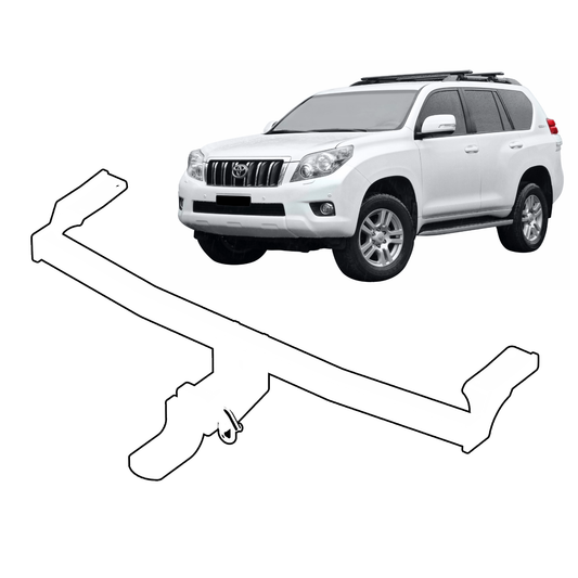 TAG Toyota Prado (2009 - on) 4x4 Recovery Towbar
