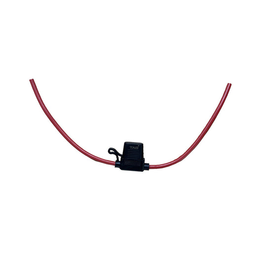 TAG - 12v, 30amp In-Line Fuse Holder with Blade Fuse, 10 Pack Water Resistant