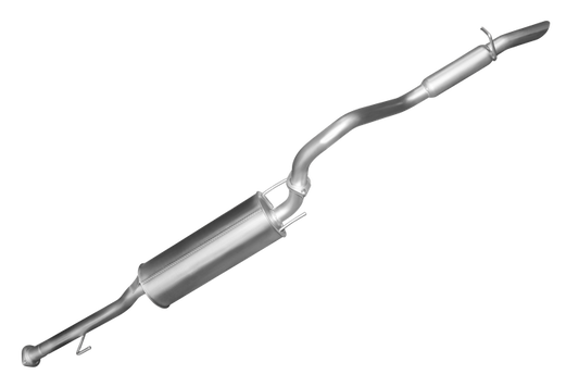 Manta | 2.5″ Cat Back Exhaust System with Centre Muffler & Rear Hotdog | Toyota Hilux N70 4.0L V6 Ute 2005–2017