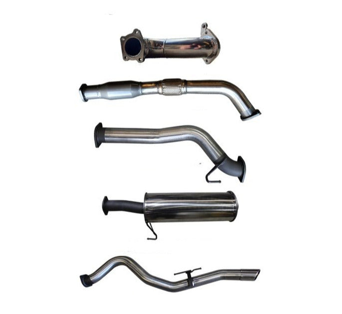 Manta | 3″ Turbo Back Exhaust with Cat | Isuzu D-Max 3.0L SWB Styleside Ute 2008–2010