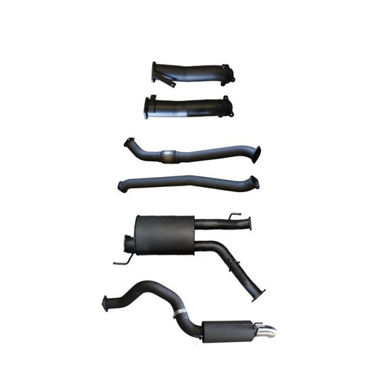 Manta | 3″ Turbo Back without Cats with Muffler, 4″ Exit | Toyota Landcruiser VDJ200 4.5L V8 Diesel Wagon 2007–2015