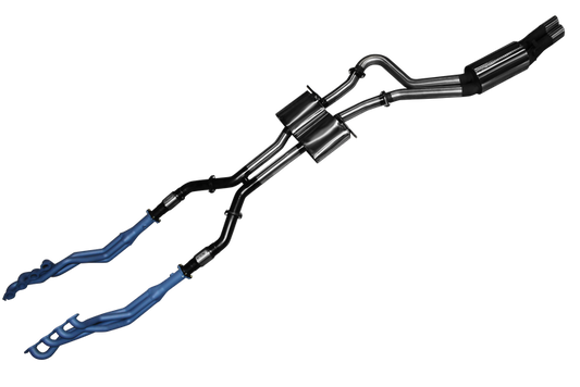 Manta Twin 3″ Stainless Full System with 1⅞″ Extractors & Centre & Rear Mufflers | HSV Clubsport GTS VY VZ 2002–2006