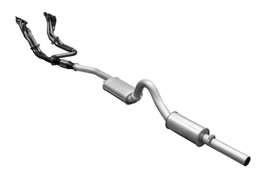Manta | 3″ Full Exhaust System with Extractors Muffler/Muffler | Holden Commodore VL V8 Sedan 1986–1988