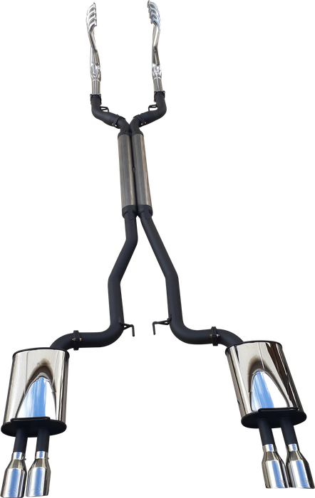 Manta | Twin 2.5″ System with 1 3/4″ Coated Headers & 3.5″ Tips | Holden VE VF Commodore Ute & WM WN Caprice V8 2006–2017