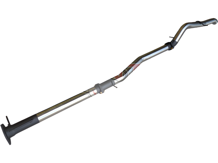 Manta | 3in DPF Back Exhaust System | Volkswagen Amarok TDI600 V6 Dual Cab Ute 2022–2025
