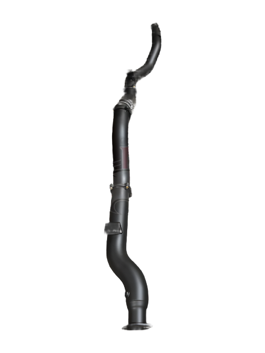 Manta - Toyota Landcruiser VDJ79 V8 4.5L TD, Ute 2016 To Current, 4in Single DPF Back With Muffler