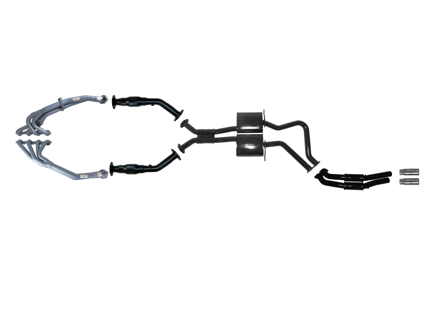 Pacemaker - Holden VY Series 2 - VZ 5.7 8 Cylinder Ute Try-Y Headers 2 1/2 Inch System