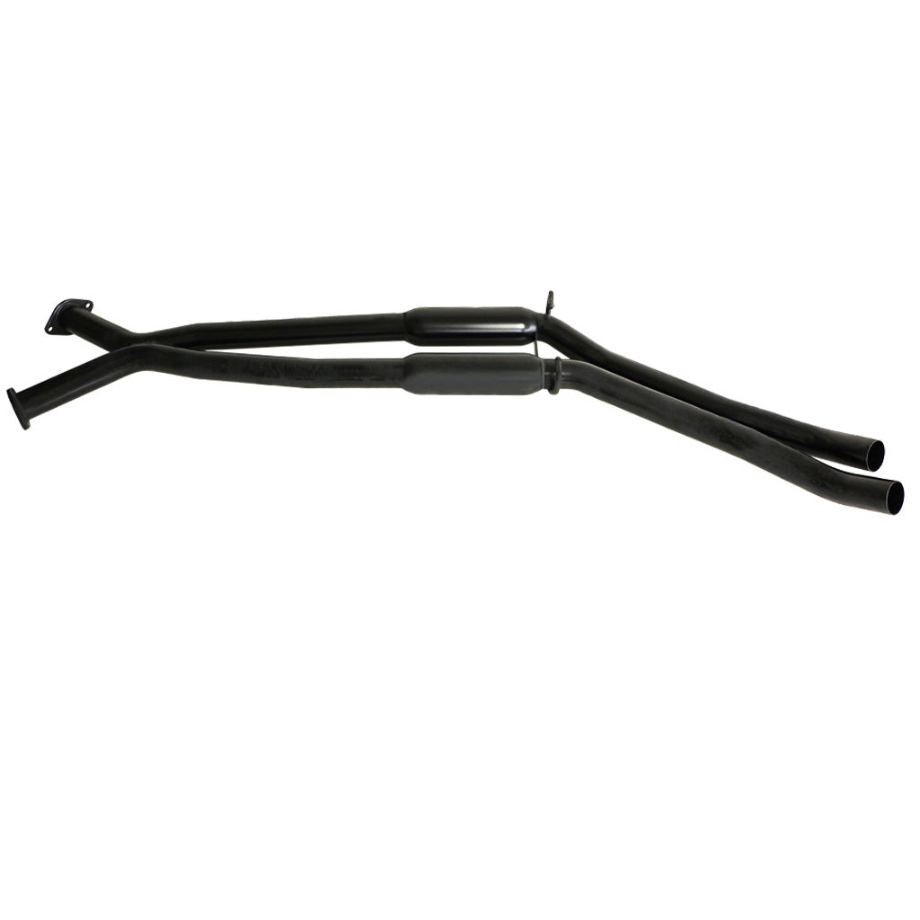ESA - Holden Commodore VT-VZ V6 & V8 Ute Wagon Twin 2 1/2" Kit - Inc X-Pipe, Everflo Hotdogs & Tailpipe