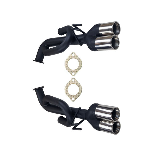 ESA - Holden Commodore VE Sedan & Wagon Twin Rear 2 1/2" J-Pipe Kit LHS & RHS with TYP080 Tip