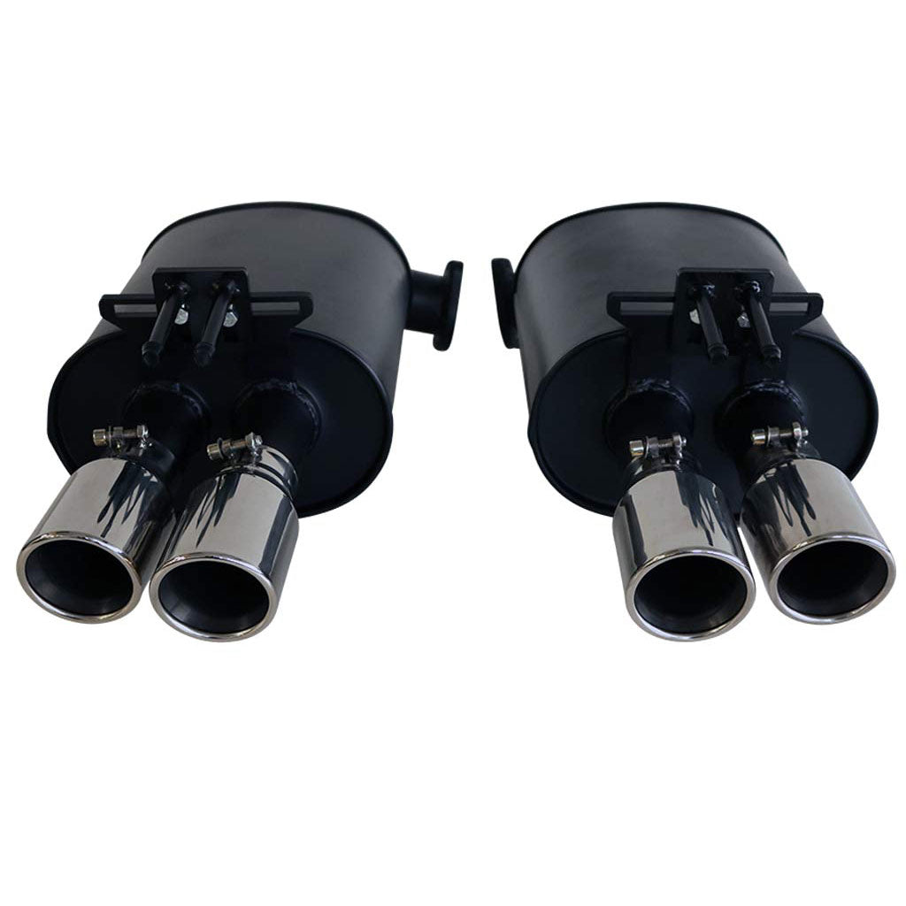 ESA - Holden Commodore VE VF V6 & V8 Sedan Wagon 3" Kit with 2 x Hotdog - X-pipe & 4 x AC Tips