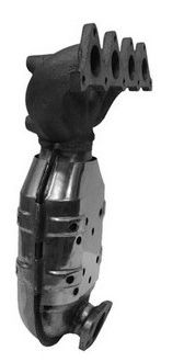 Clean Core Manifold Catalytic Converter Hyundai Accent Getz Elantra Kia Rio 1.4L 1.5L G4ED G4EE Euro 4, view 2