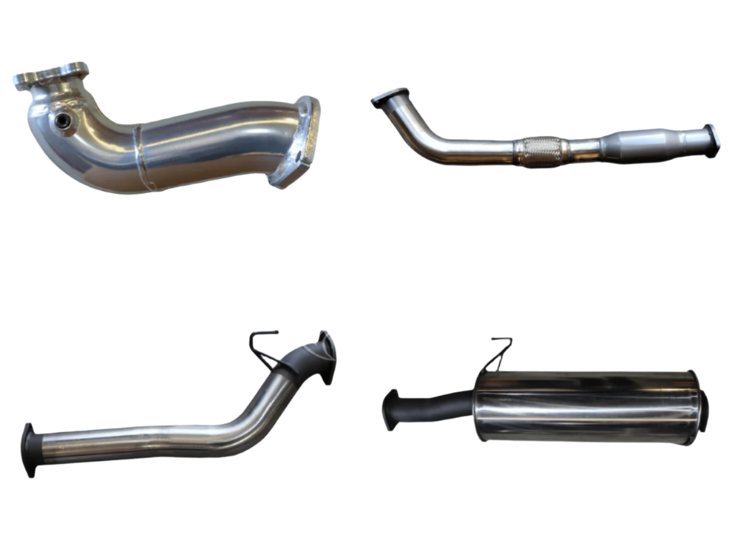 Manta | 3in Turbo Back No Cats with Muffler | Holden Colorado RC 3.0L SWB 2010–2012
