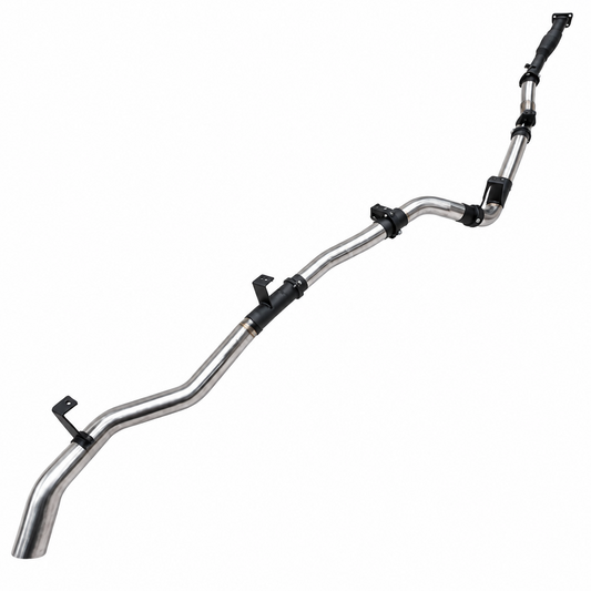Manta 3″ Stainless Turbo Back Exhaust With Cat & Without Muffler | Toyota Landcruiser 79 Series GDJ79 Ute 2.8L TD 2023–on