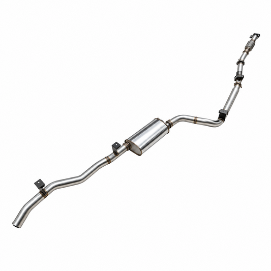 Manta 3″ Stainless Turbo Back Exhaust Without Cat & With Muffler | Toyota Landcruiser 79 Series GDJ79 Ute 2.8L TD 2023–on