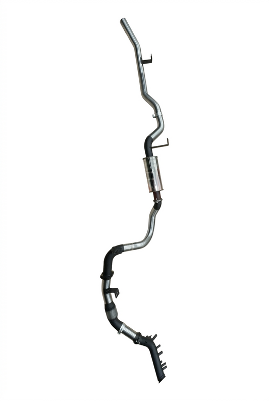 Manta 3″ Stainless Turbo Back Exhaust With Cat & With Muffler | Toyota Landcruiser 76 Series GDJ76 Wagon 2.8L TD 2023–on