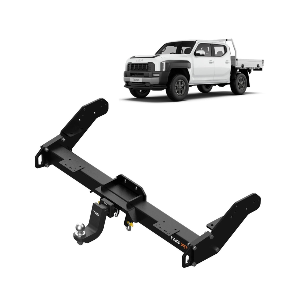 TAG Extreme Recovery (XR) Towbar for Kia Tasman Cab Chassis 2025-on | 3500kg towing - TXRA59