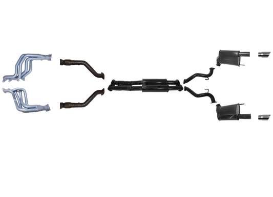 Pacemaker - Ford Mustang Convertible 2015 Onward 5.0L Headers, Cats And Twin 3"Inch System LH Drive Only