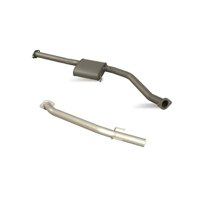 Berklee Performance - Holden Commodore VU-VY 3.8L Ute 2.5" Mild Steel Catback Exhaust System With Tailpipe (PEX Exhaust)
