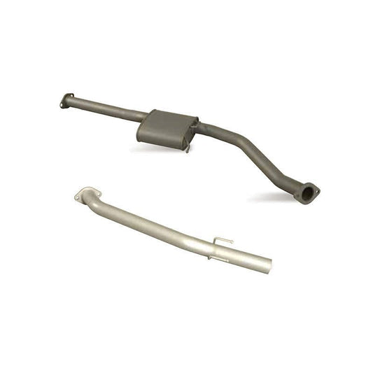Berklee Performance - Holden Commodore VU-VY 3.8L Ute 2.5" Mild Steel Catback Exhaust System With Tailpipe (PEX Exhaust)