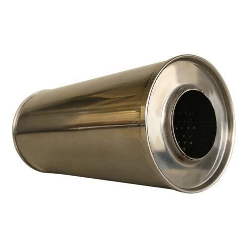 MSA - Universal Muffler - 3.5" Inch Stainless Steel 7" Round X 16" Long S