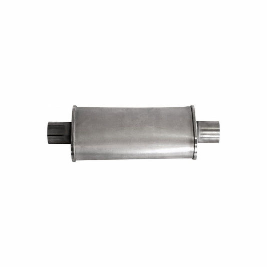 MSA Universal Muffler - 2" Inch 5"x MSA Universal Muffler - 3" Oval 12" Long Glass Packed