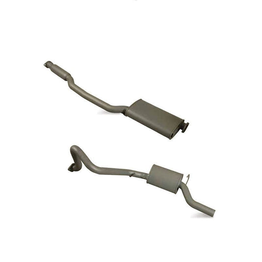 Berklee Performance - Ford Falcon EA-AU 4.0L Sedan 2.5" Mild Steel Catback Exhaust System (PEX Exhaust)
