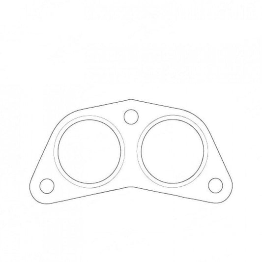 Flange Gasket - Suited For Mazda 929 DOHC rear muffler, (3 Bolts)