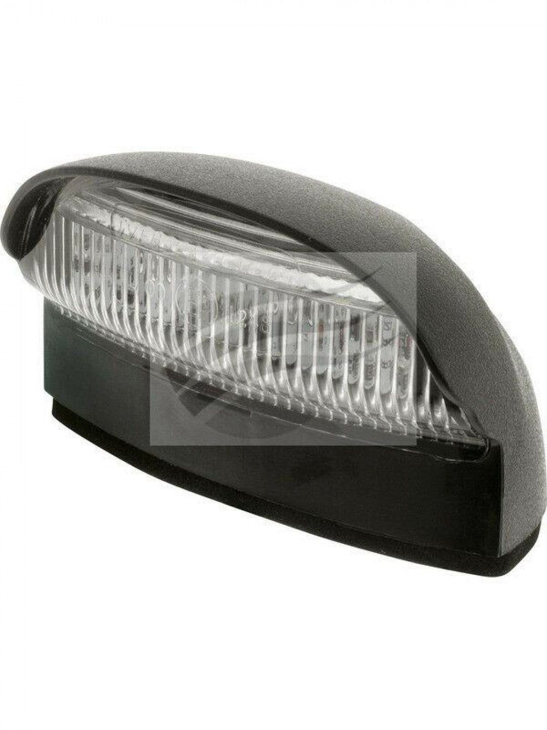 Jaylec - LED Licence Plate Lamp 9-33 Volts Black Housing 500mm Lead Ip67