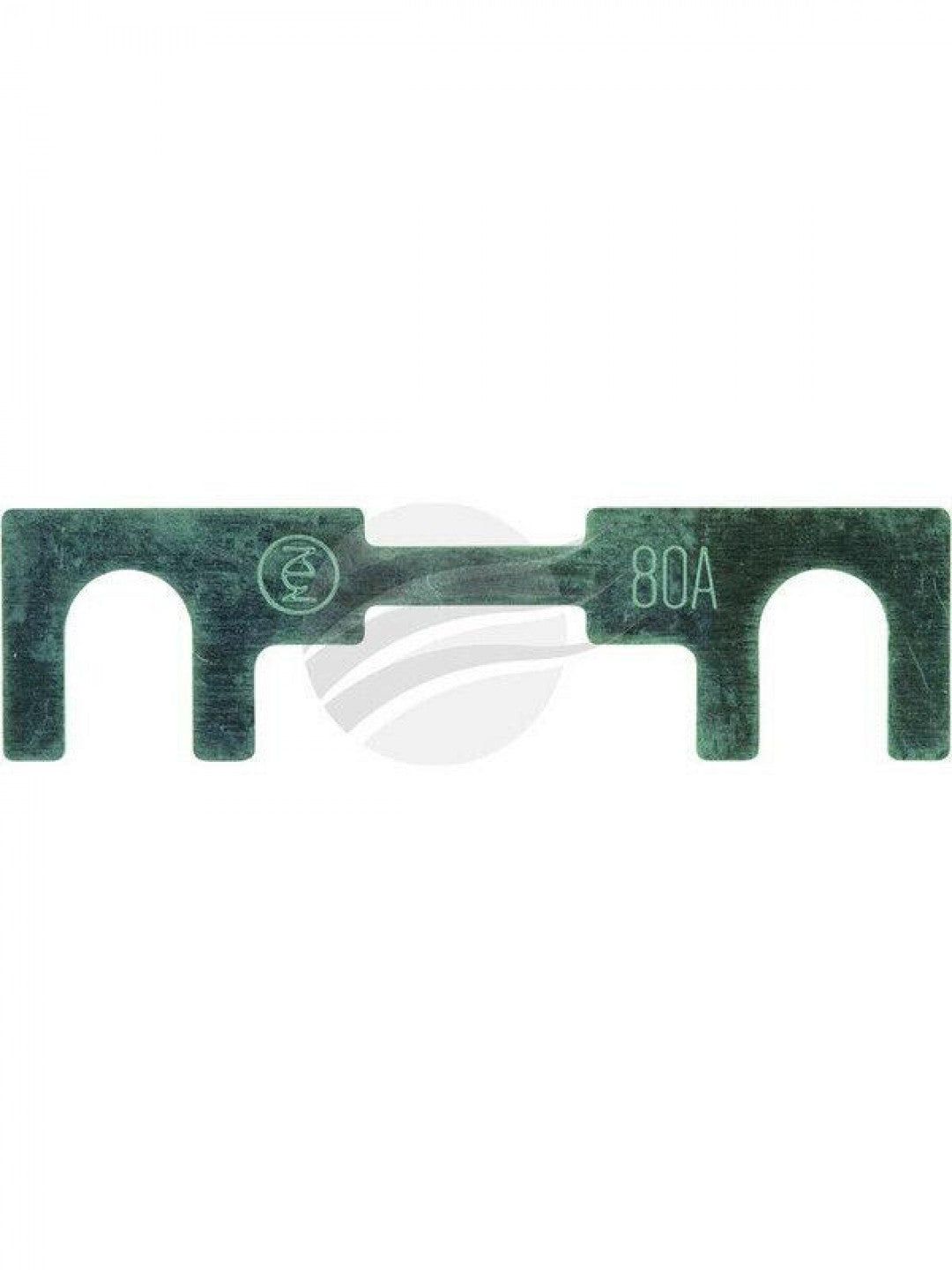 Jaylec - Pack Of 1 Metal Fuse Strip 80 Amps 36 Volts 41mm X 11mm