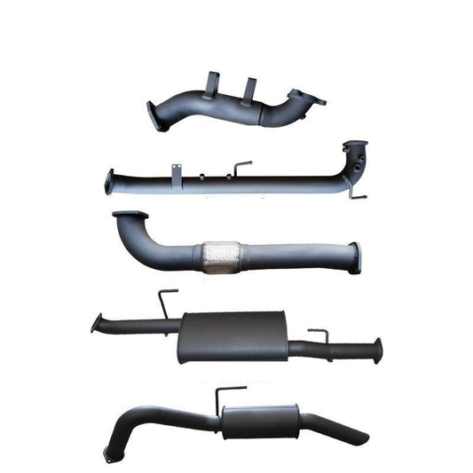 Manta | 3″ DPF & Cat Replacement Exhaust with Rear Muffler | Nissan Navara D40 2.5L Turbo Diesel Auto Spain Build Ute 2007–2015