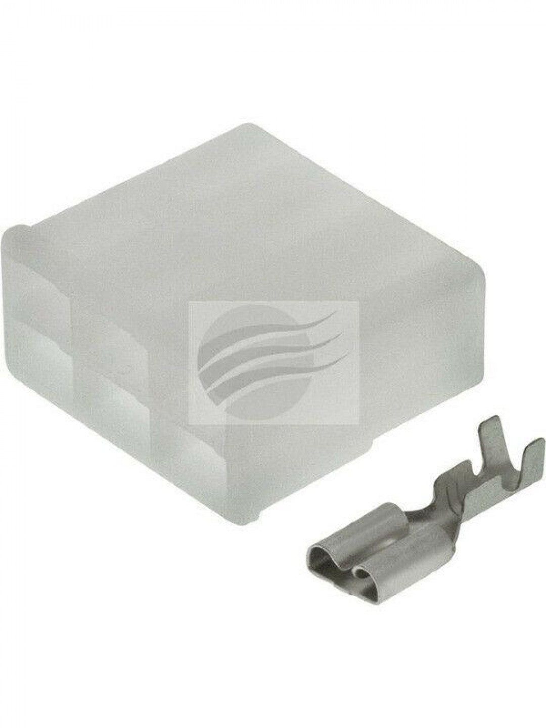 Jaylec - Pack Of 10 Qc Connector Housing with Terminals Female 6 Way No