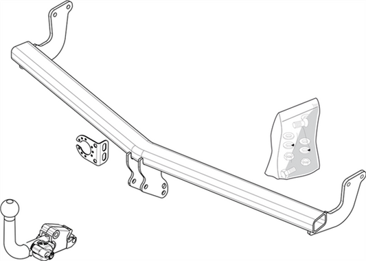BRINK - Citroen C3 (2009 - 2016), Citroen DS3 (2009 - 2015) European Towbar