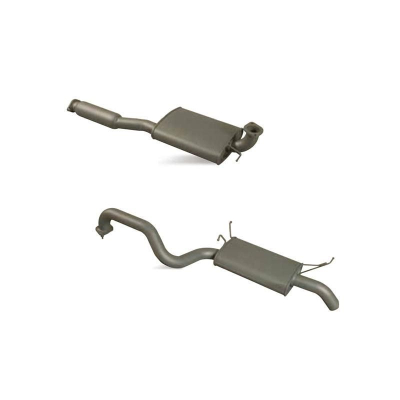 Berklee Performance - Ford Falcon BA - BF Sedan (4.0L) 2.5" Mild Steel Catback Exhaust System (PEX Exhaust)