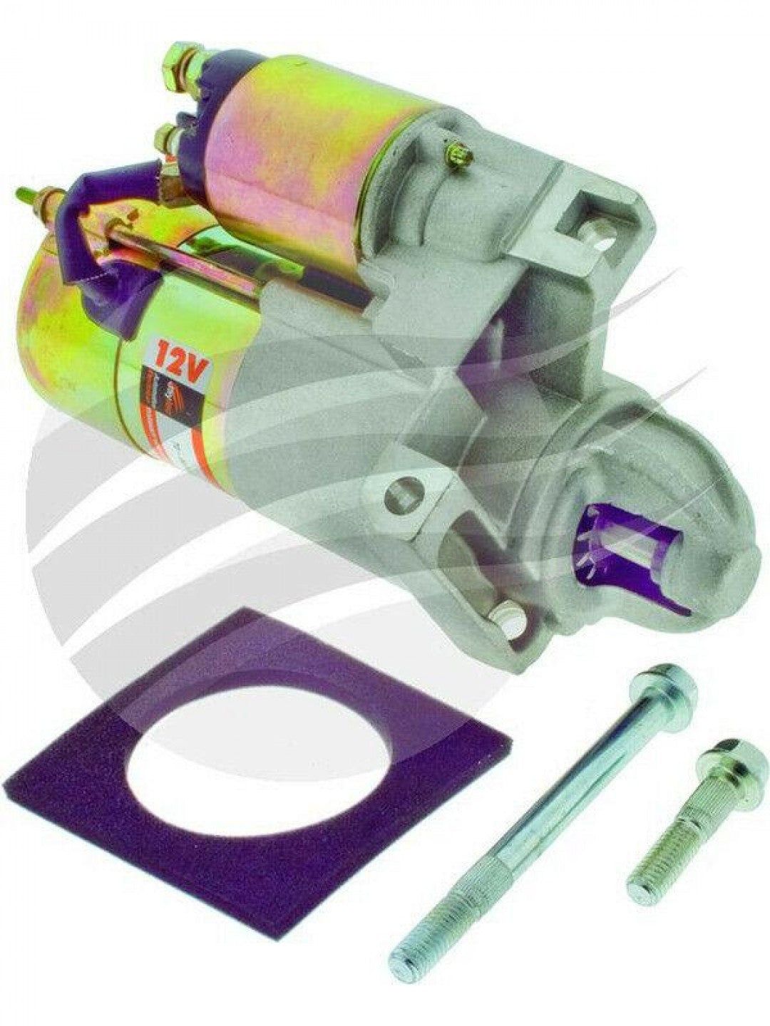 Jaylec - Starter 11Th Chev In Line Mount Gasket And Bolts 153Th Feat Wheel