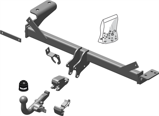 BRINK - Land Rover Range Rover Evoque (2011 - 2013) European Towbar