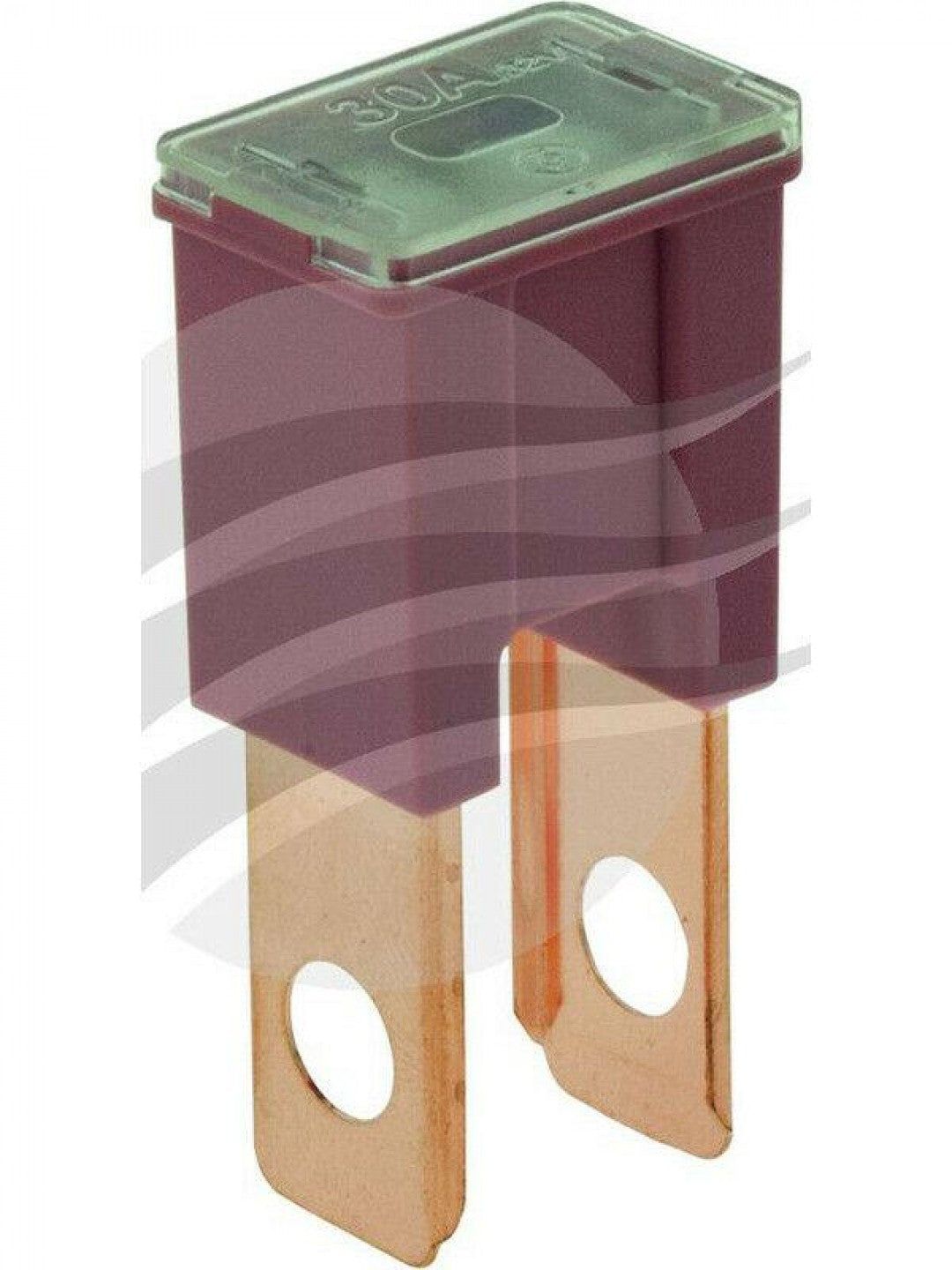 Jaylec - Male Fusible Link 30 Amps Straight Pink Pack Of 1
