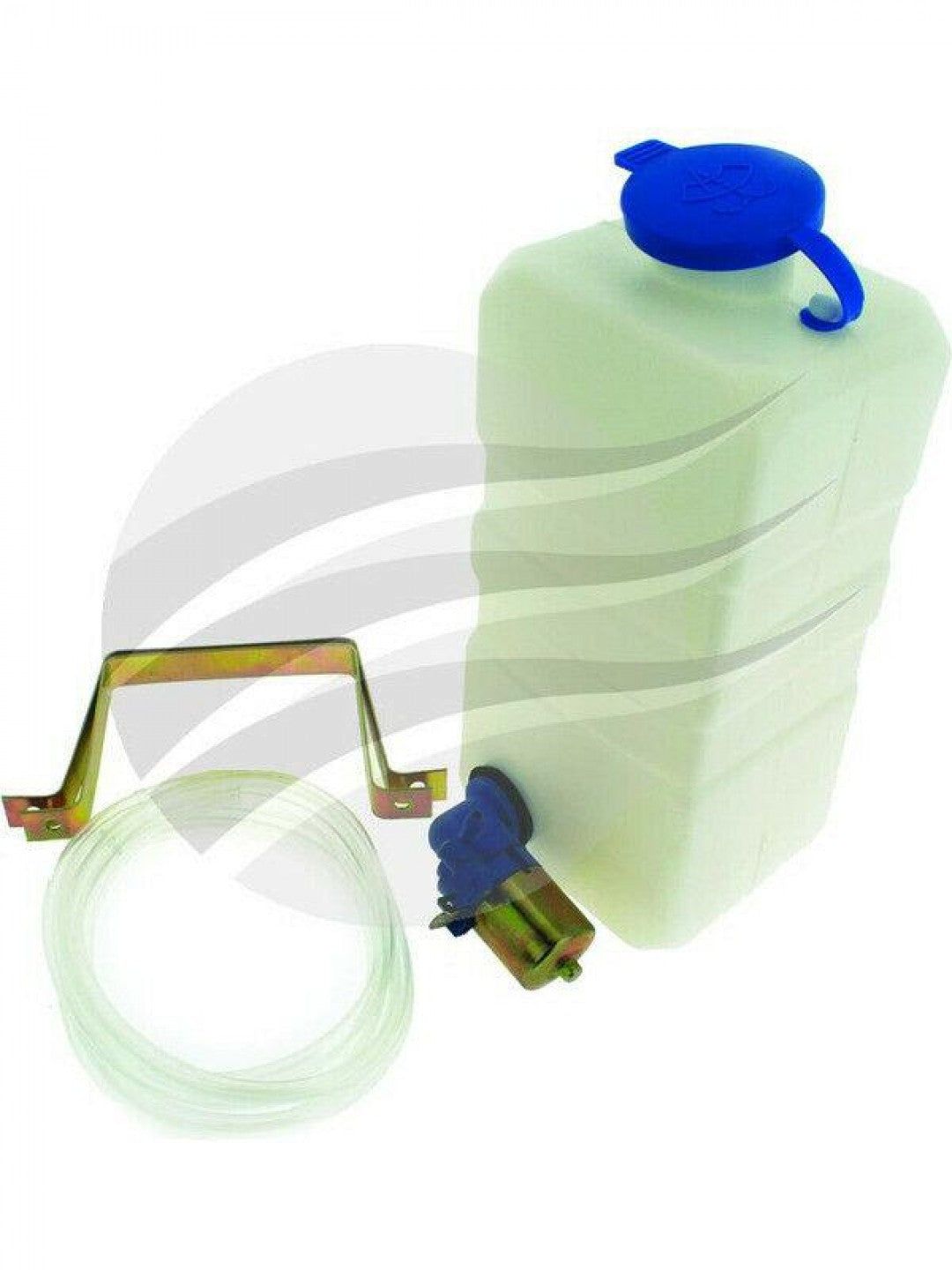 Jaylec - Washer Bottle Universal 12 Volts Vertical 1.45L Kit Inc Bottle Pump